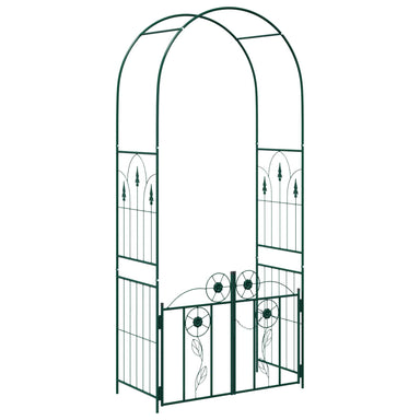 Tuin Boog met slot Groen 102 x 50 x 218 cm