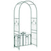 Tuin Boog met slot Groen 102 x 50 x 218 cm