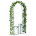 Tuin Boog met slot Groen 102 x 50 x 218 cm