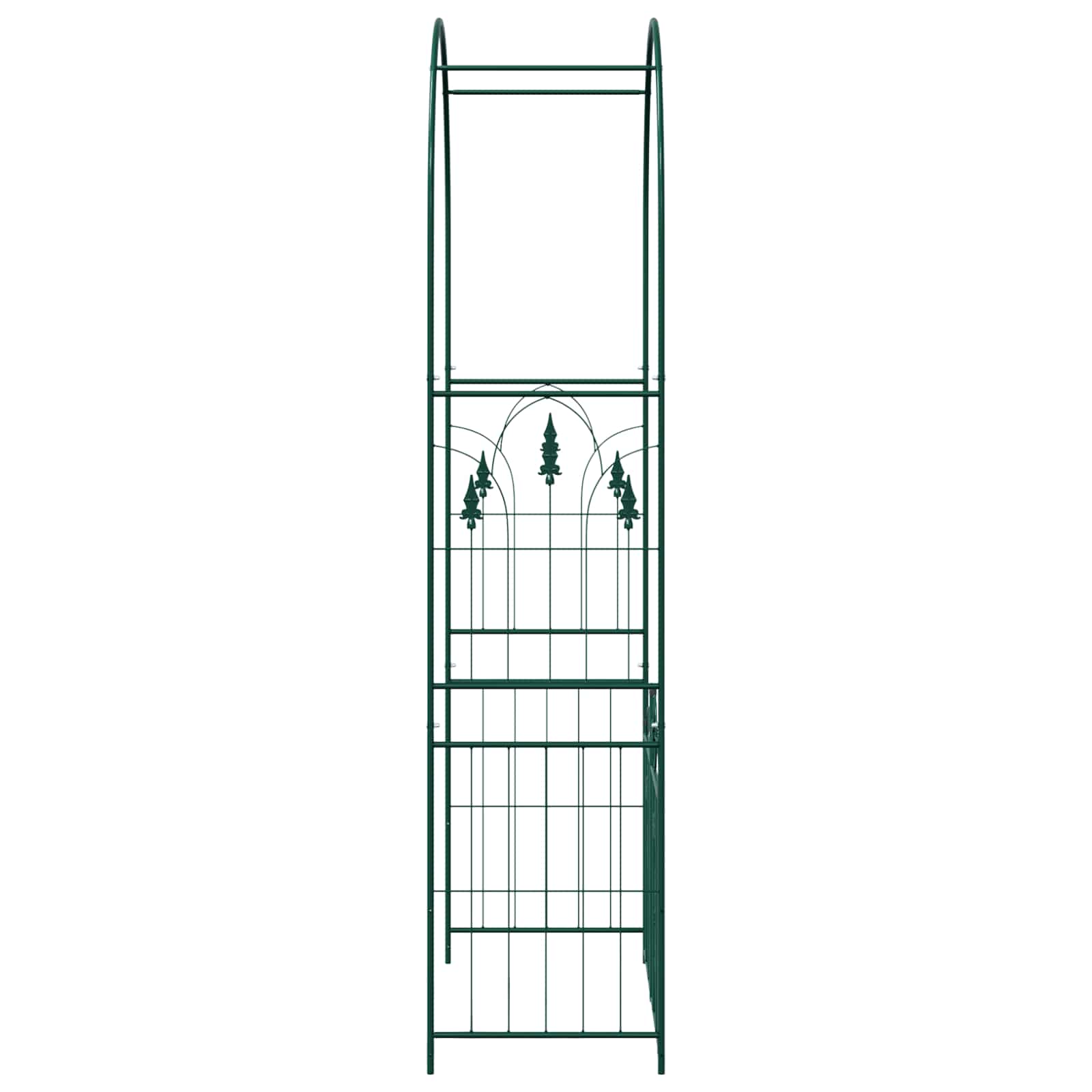 Tuin Boog met slot Groen 102 x 50 x 218 cm