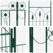 Tuin Boog met slot Groen 203 x 50 x 218 cm