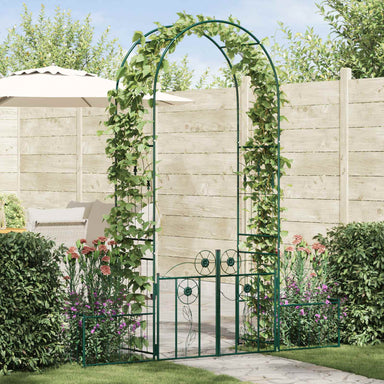 Tuin Boog met slot Groen 203 x 50 x 218 cm