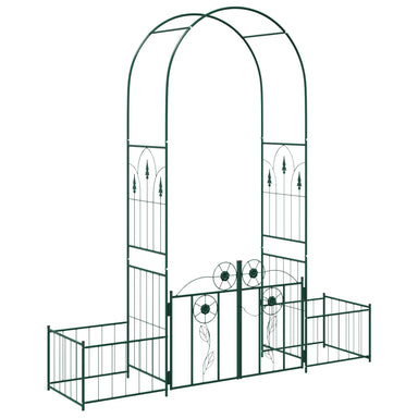 Tuin Boog met slot Groen 203 x 50 x 218 cm