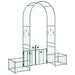 Tuin Boog met slot Groen 203 x 50 x 218 cm