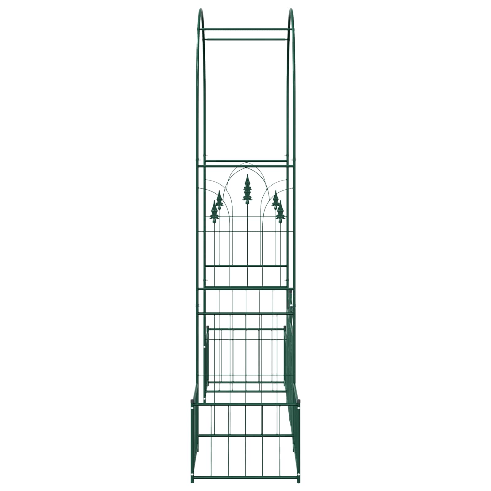 Tuin Boog met slot Groen 203 x 50 x 218 cm