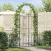 Tuin Boog Effen Zwart 115 x 37 x 226 cm