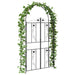 Tuin Boog Effen Zwart 115 x 37 x 226 cm