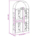 Tuin Boog Effen Zwart 115 x 37 x 226 cm