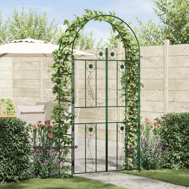 Tuin Boog Effen Groen 115 x 37 x 226 cm