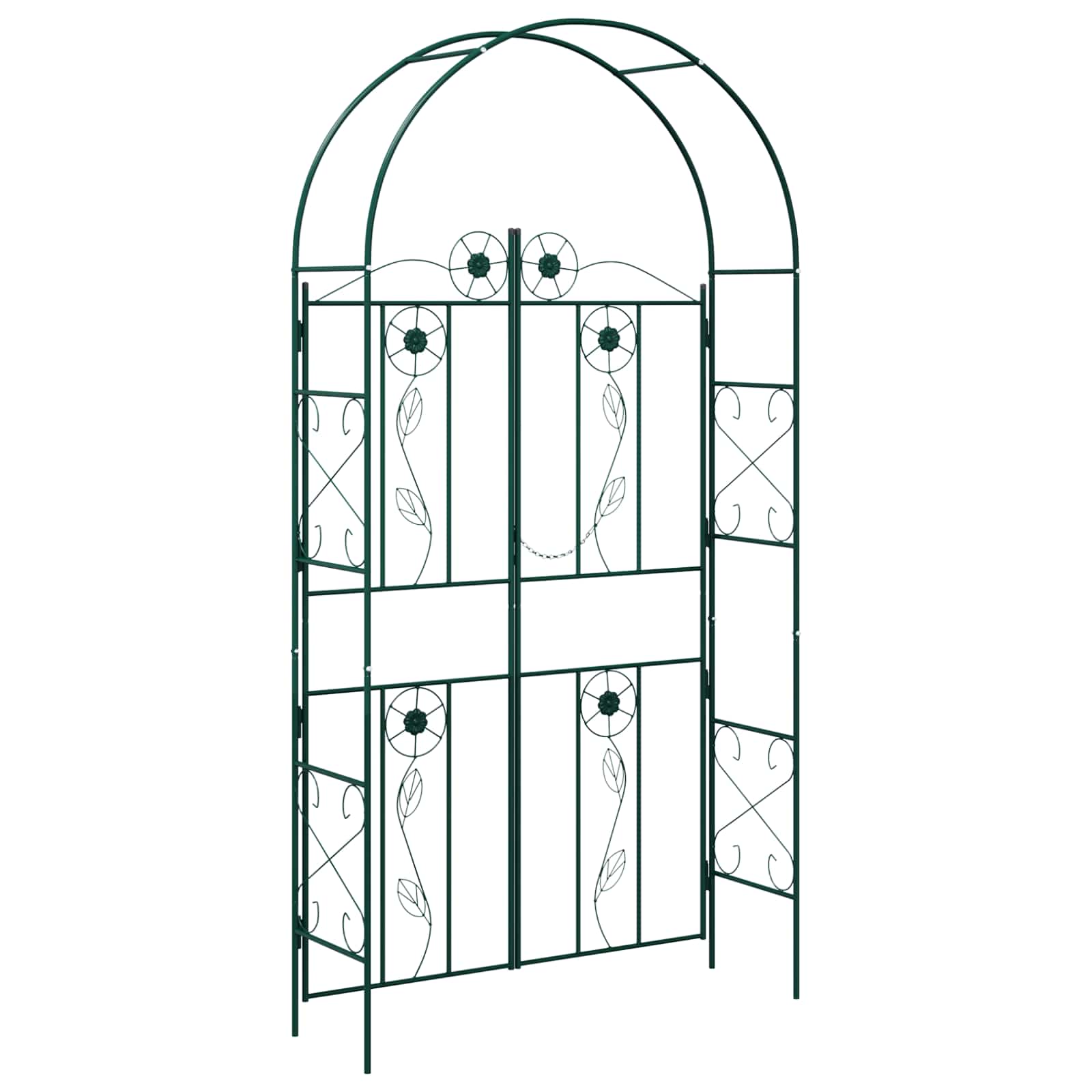 Tuin Boog Effen Groen 115 x 37 x 226 cm