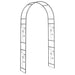 Tuin Boog Bloemen Zwart 115 x 37 x 231 cm