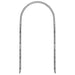 Tuin Boog Bloemen Zwart 115 x 37 x 231 cm