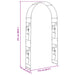 Tuin Boog Bloemen Zwart 115 x 37 x 231 cm