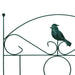 Tuinhek 3 st Groen 110 x 40 cm Staal