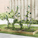 Tuinhek 3 st Groen 110 x 40 cm Staal