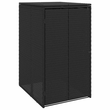 Afvalbak Box Zwart 65 x 80 x 115 cm Polyetheen