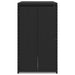 Afvalbak Box Zwart 65 x 80 x 115 cm Polyetheen