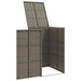 Afvalbak Box Grijs 65 x 80 x 115 cm Polyetheen