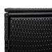 Afvalbak Box 2 st Zwart 130 x 80 x 115 cm Polyetheen