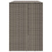 Afvalbak Box 2 st Grijs 130 x 80 x 115 cm Polyetheen
