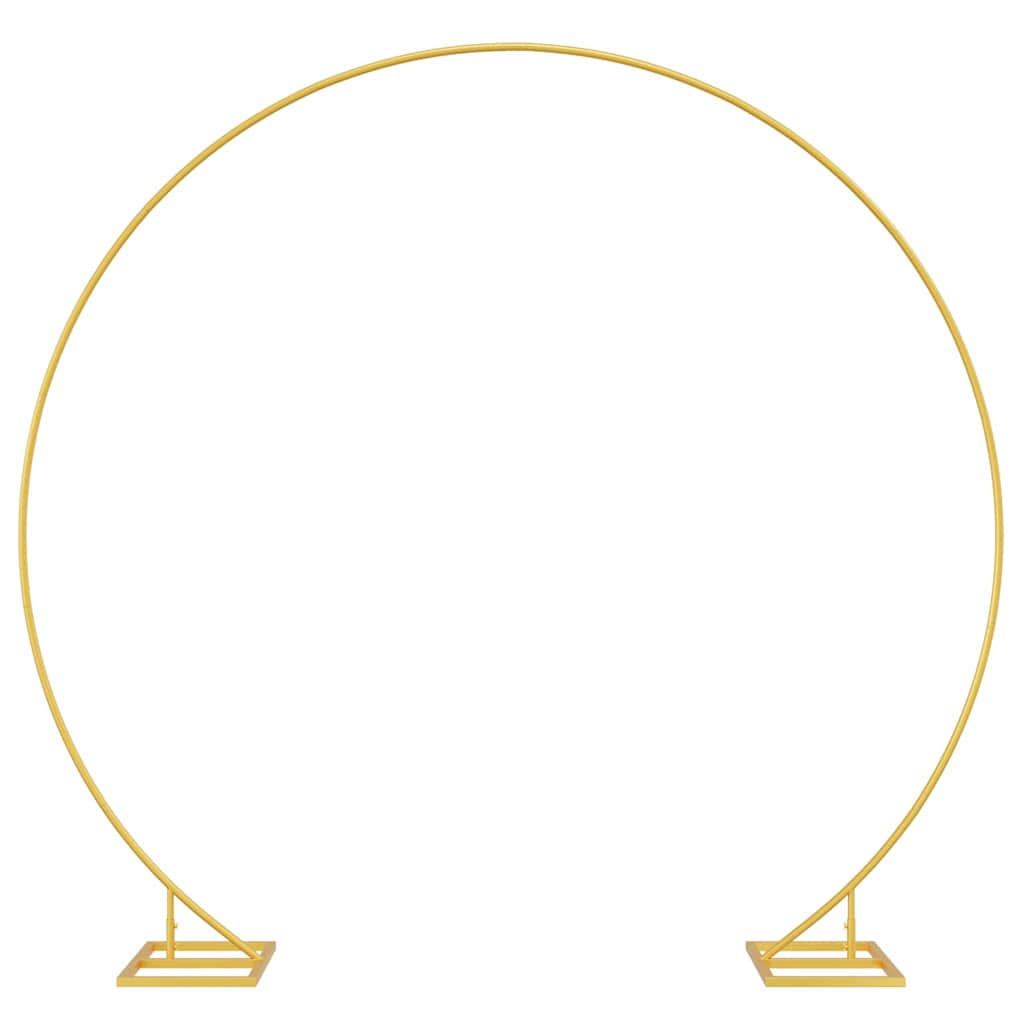 Enkele trouwboog Goud 220 x 45 x 200 cm Staal