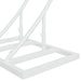 Dubbele trouwboog Wit 220 x 45 x 200 cm Staal