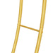 Dubbele trouwboog Goud 220 x 45 x 200 cm Staal