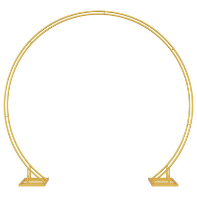 Dubbele trouwboog Goud 220 x 45 x 200 cm Staal