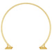 Dubbele trouwboog Goud 220 x 45 x 200 cm Staal