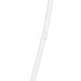 Trouwrand Wit 195 x 35 x 211 cm Staal