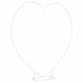 Trouwrand Wit 195 x 35 x 211 cm Staal