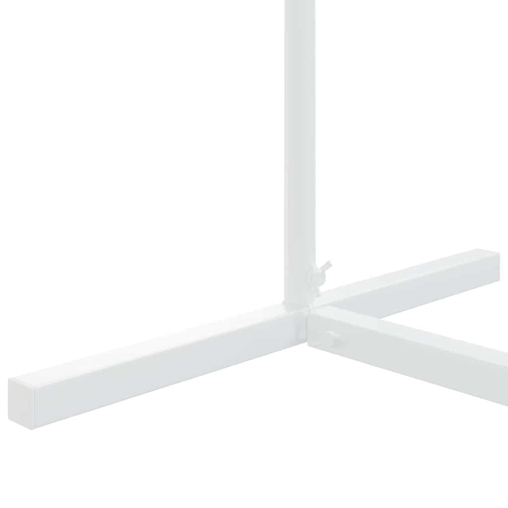 Trouwrand Wit 100 x 39 x 200 cm Staal