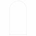 Trouwrand Wit 100 x 39 x 200 cm Staal