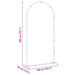 Trouwrand Goud 100 x 39 x 200 cm Staal