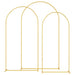 Trouwrand 3 st Goud 120 x 40 x 217 cm Staal