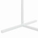 Trouwrand Wit 150 x 49,5 x 200 cm Staal