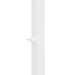Trouwrand Wit 150 x 49,5 x 200 cm Staal