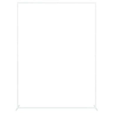Trouwrand Wit 150 x 49,5 x 200 cm Staal