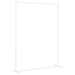 Trouwrand Wit 150 x 49,5 x 200 cm Staal