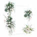 Trouwrand Wit 150 x 49,5 x 200 cm Staal