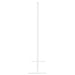 Trouwrand Wit 150 x 49,5 x 200 cm Staal