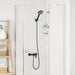 Doucheset Zwart G 1 / 2 inch Koper