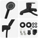 Doucheset Zwart G 1 / 2 inch