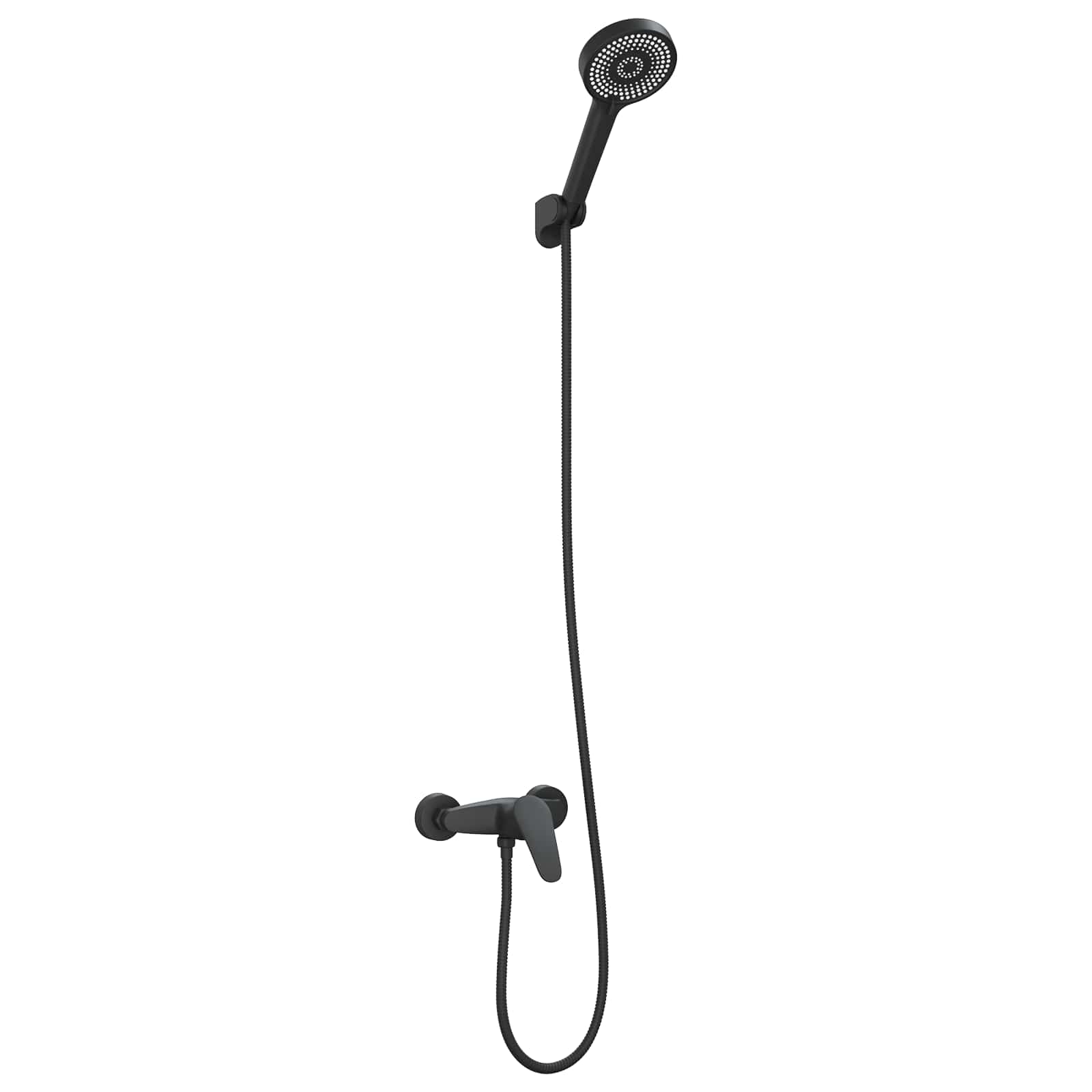 Doucheset Zwart G 1 / 2 inch