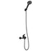 Doucheset Zwart G 1 / 2 inch