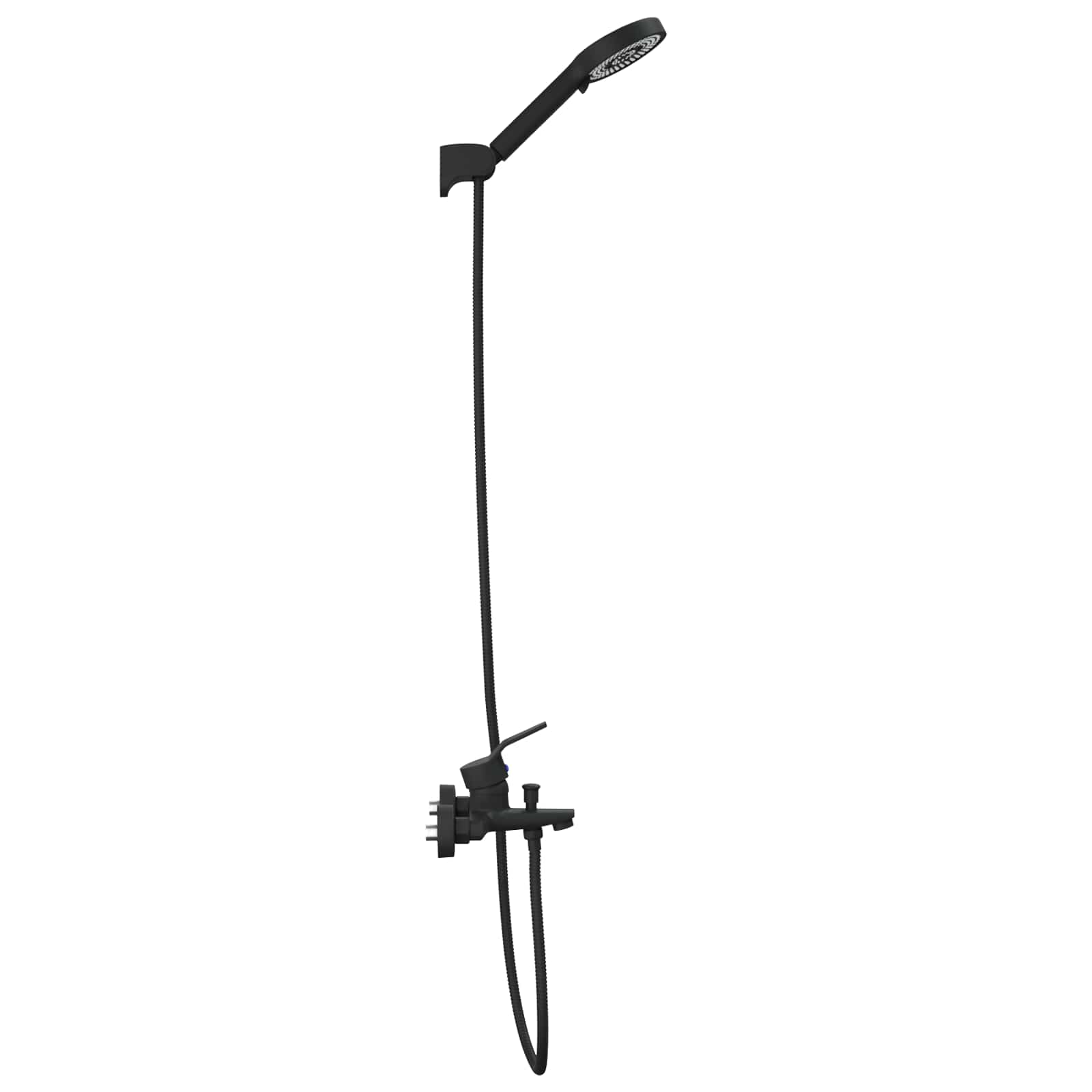 Doucheset Zwart G 1 / 2 inch