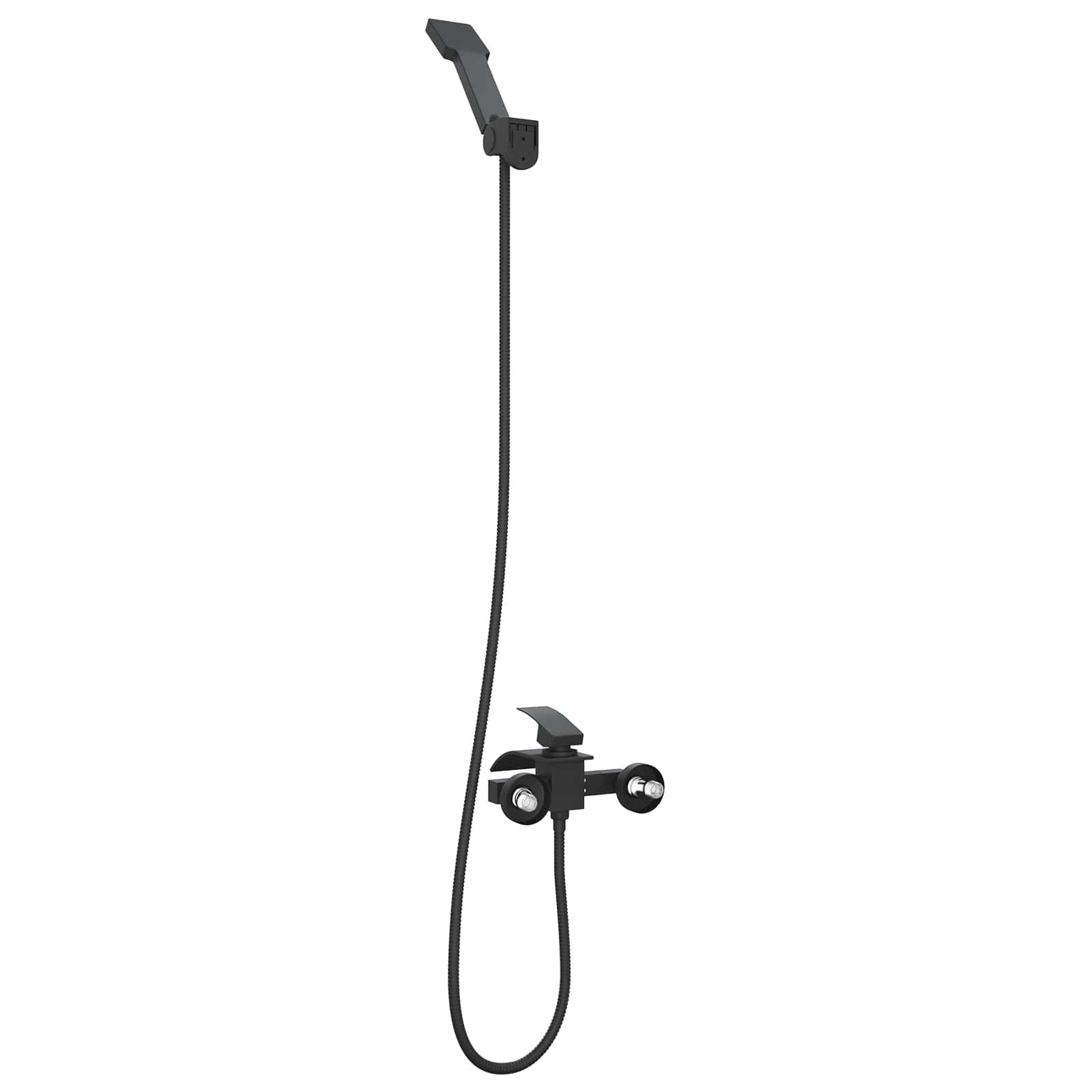 Doucheset Zwart G 1 / 2 inch