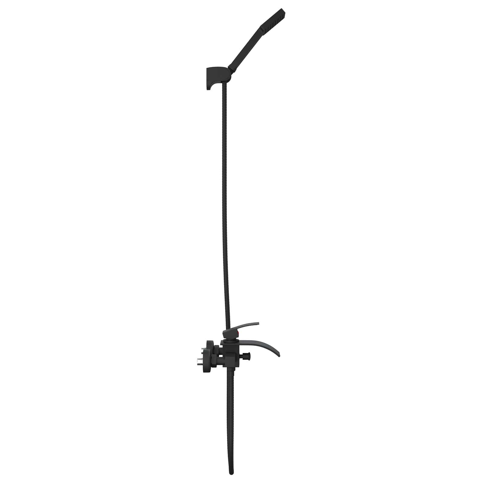 Doucheset Zwart G 1 / 2 inch