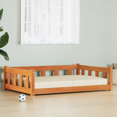 Hondenbed Wasbruin 100 x 70 x 28 cm Massief grenenhout