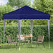 Pop-up partytent 195 x 195 x 245 cm Blauw Oxford Stof